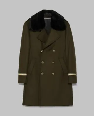 Chaquetón militar Zara... Urge