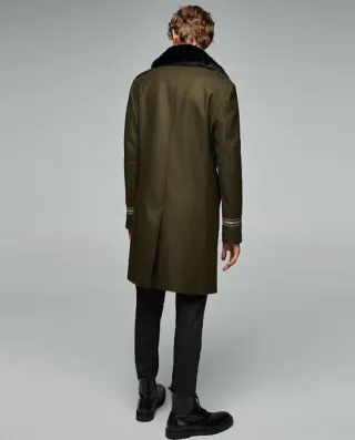 Chaquetón militar Zara... Urge