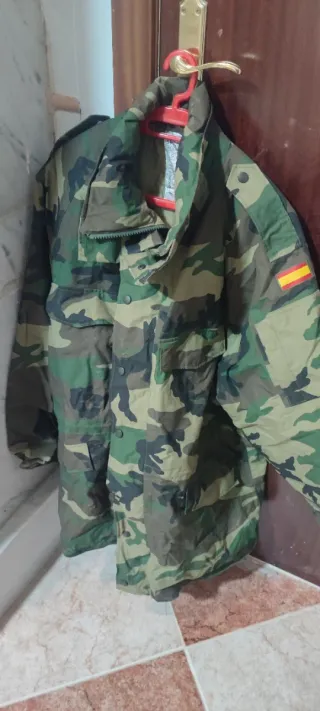 Chaquetón militar camuflaje