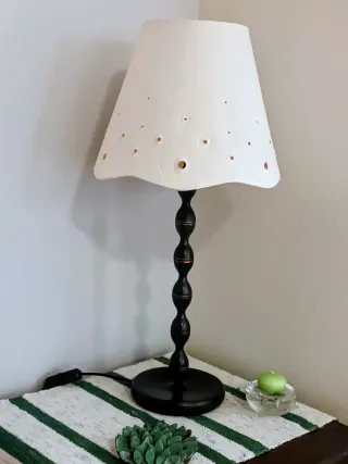 Lámpara de mesa estilo vintage