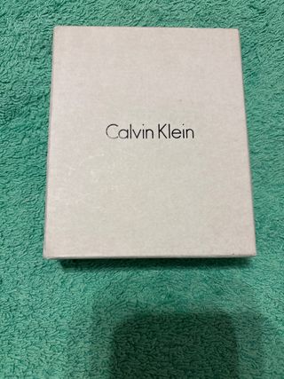 Cartera Calvin Klein Piel Negra Nueva