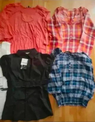 Conjunto 5 blusas mujer talla S