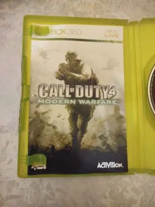 Call or duty 4 modern Warfare Xbox 360
