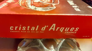 Cenicero Cristal d'Arques Lude 16 cm. Sin estrenar