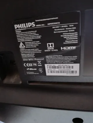 Televisor Philips 65 Plata