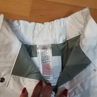 Pantalón nieve niña blanco 10 años