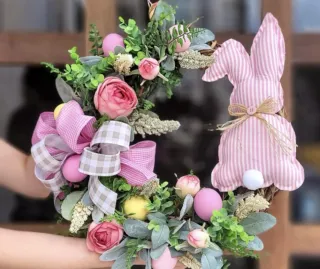 Decorazione Pasquale con Coniglio