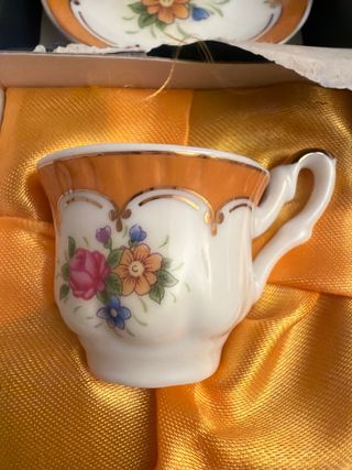 Mini tazas de té de porcelana