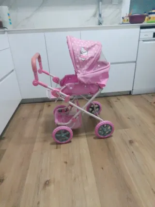 Silla de paseo Hello Kitty rosa