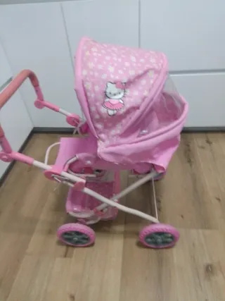 Silla de paseo Hello Kitty rosa