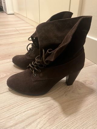 Nuevos Botines ante marrón talla 38
