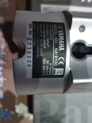 Altavoces Yamaha Plata (4 unidades)