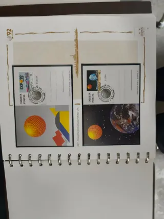 Exposición Universal Sevilla 1992 Sellos y Postal