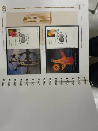 Exposición Universal Sevilla 1992 Sellos y Postal