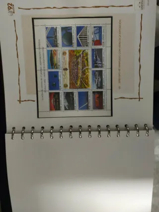 Exposición Universal Sevilla 1992 Sellos y Postal