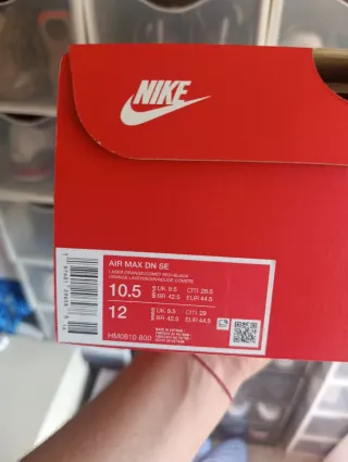 Nike Air Max DN Negro Naranja