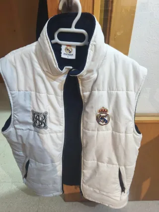 Chaleco Real Madrid C.F. Blanco