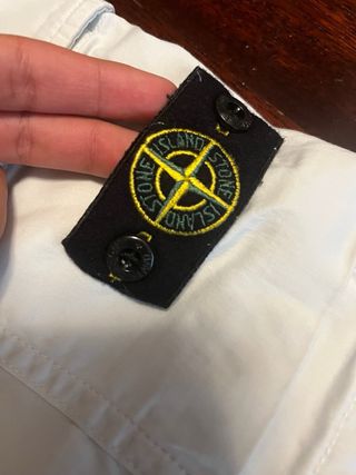 Bermuda cargo Stone Island original beige – Parche