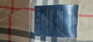 Gabardina Beige Burberry