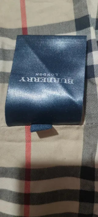 Gabardina Beige Burberry