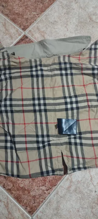 Gabardina Beige Burberry