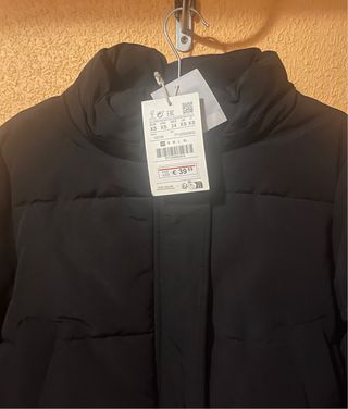Cazadora corta negra Talla XS