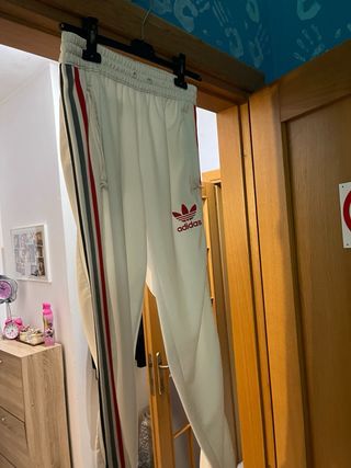 Pantalone Adidas Bianco