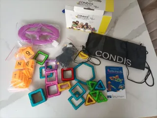 Juego de construcción magnético