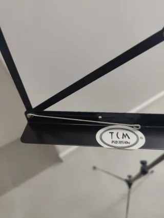 Atril TCM Percussion plegable y ajustable