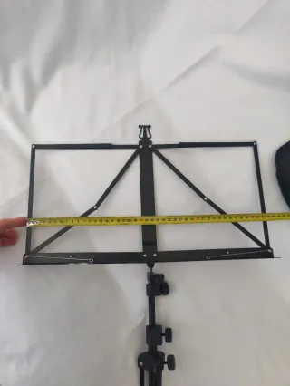 Atril TCM Percussion plegable y ajustable