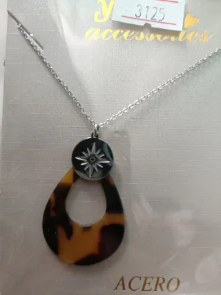 Lote de Pendientes y Gargantillas de acero