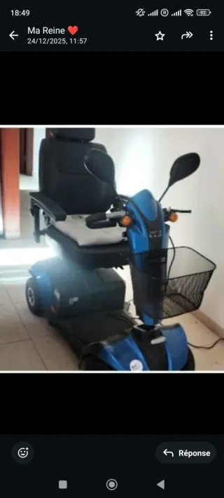 Scooter eléctrico para mayores