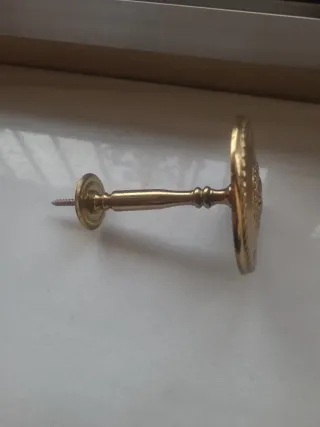 6 Agarraderas Cortina Metal