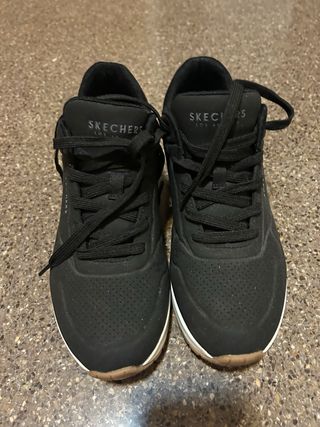 Zapatillas Skechers Mujer Negras