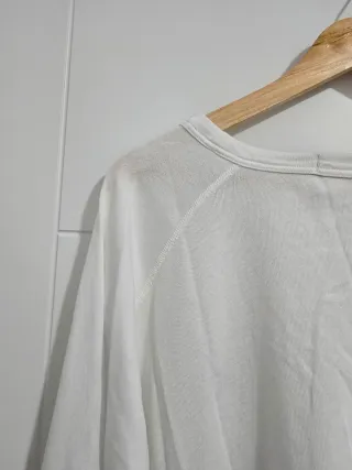 Sudadera Polo Ralph Lauren fina blanca XXL