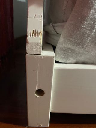 Cama Infantil Tipi Pino Blanco 200x90