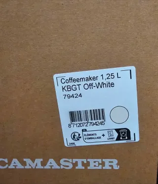 Cafetera Moccamaster KBGT