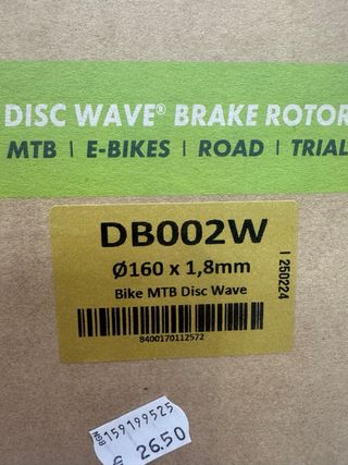 Disco Freno Galfer 160mm MTB DB002W