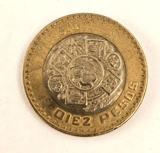 Lote de 7 monedas originales de México – Años 1950