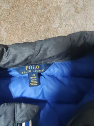 Chaqueta Polo Ralph Lauren Gris y Azul