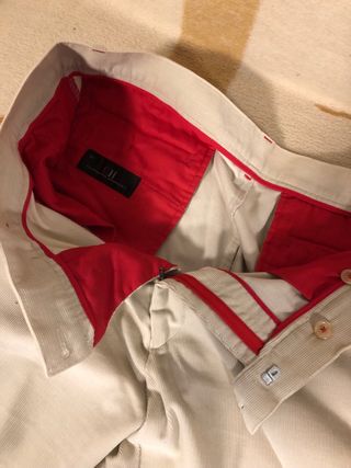 Pantalón pana hombre talla 36 de Carolina Herrera