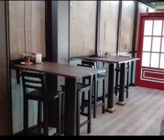 Conjunto Hostelería: Mesas y Sillas