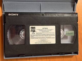 VHS Batman La Película (1966) CBS/FOX