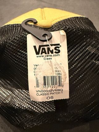 Gorra Vans Trucker Amarilla y Negra