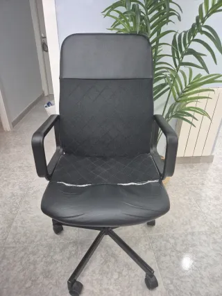 Silla de escritorio estudio negra