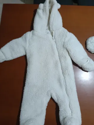 Pack 4 monos de abrigo para bebé