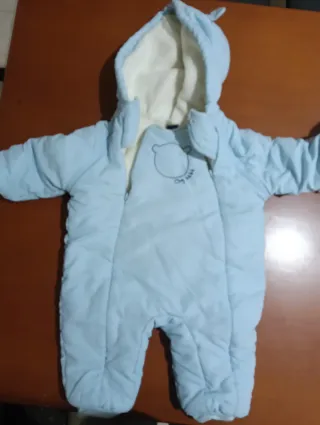 Pack 4 monos de abrigo para bebé