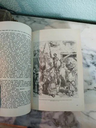 Libro: Don Quijote de la Mancha.