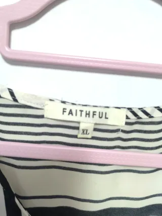 Blusa FAITHFUL rayas XL