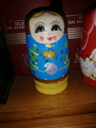Matrioska russa dipinta a mano